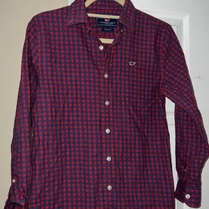 Vineyard Vines boys M button down